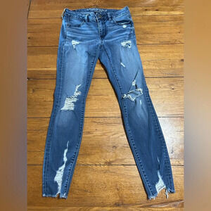 AMERICAN EAGLE SUPER STRETCH JEANS